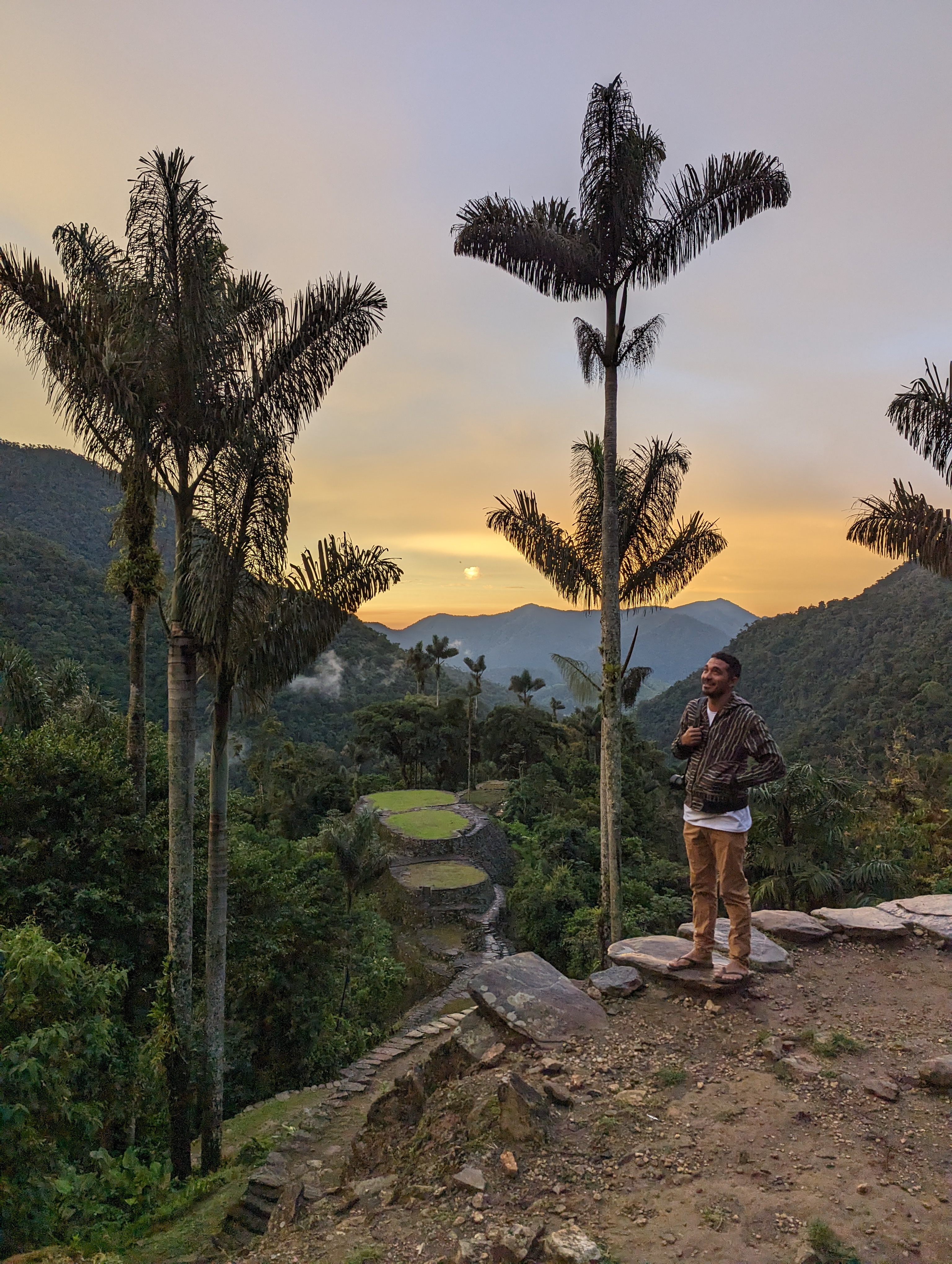 Ciudad Perdida sunset